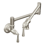 Traditional Two-Handle Pot Filler Kitchen Faucet