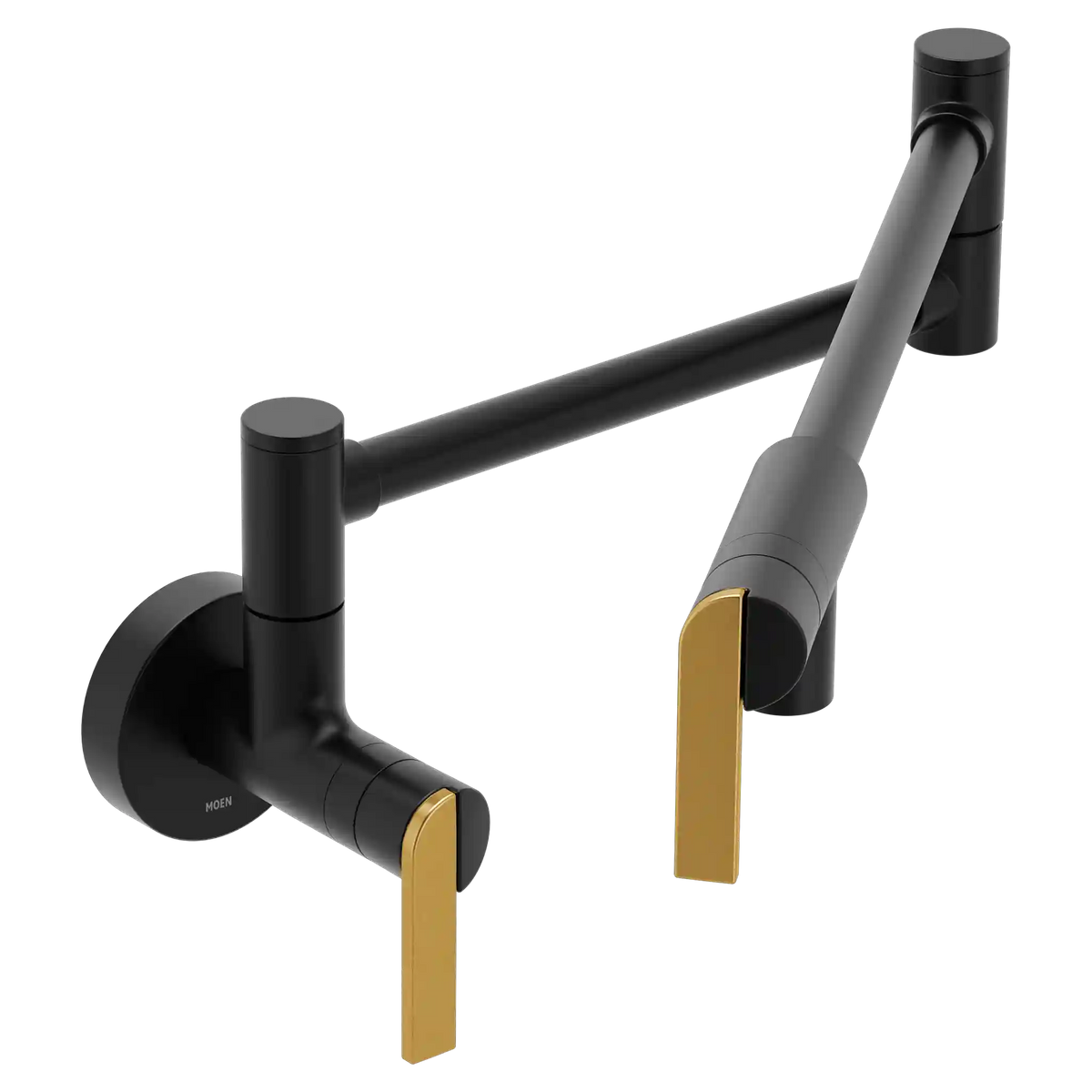 Nio Modern Pot Filler Two-Handle Kitchen Faucet