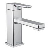 90 Degree One-Handle Low Arc Bathroom Faucet