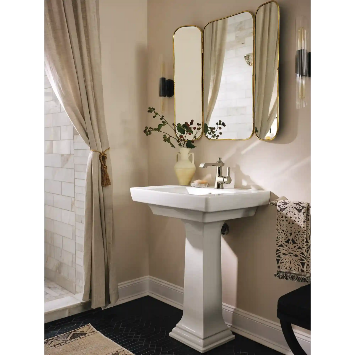 Flara One-Handle High Arc Bathroom Faucet