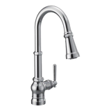 Paterson One-Handle High Arc Pulldown Kitchen Faucet