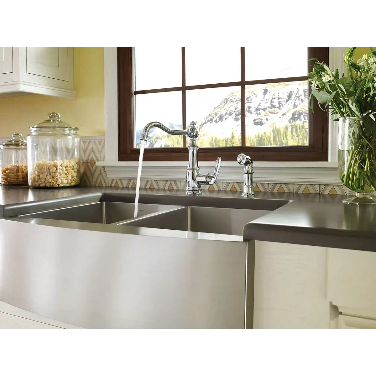Weymouth One-Handle High Arc Kitchen Faucet