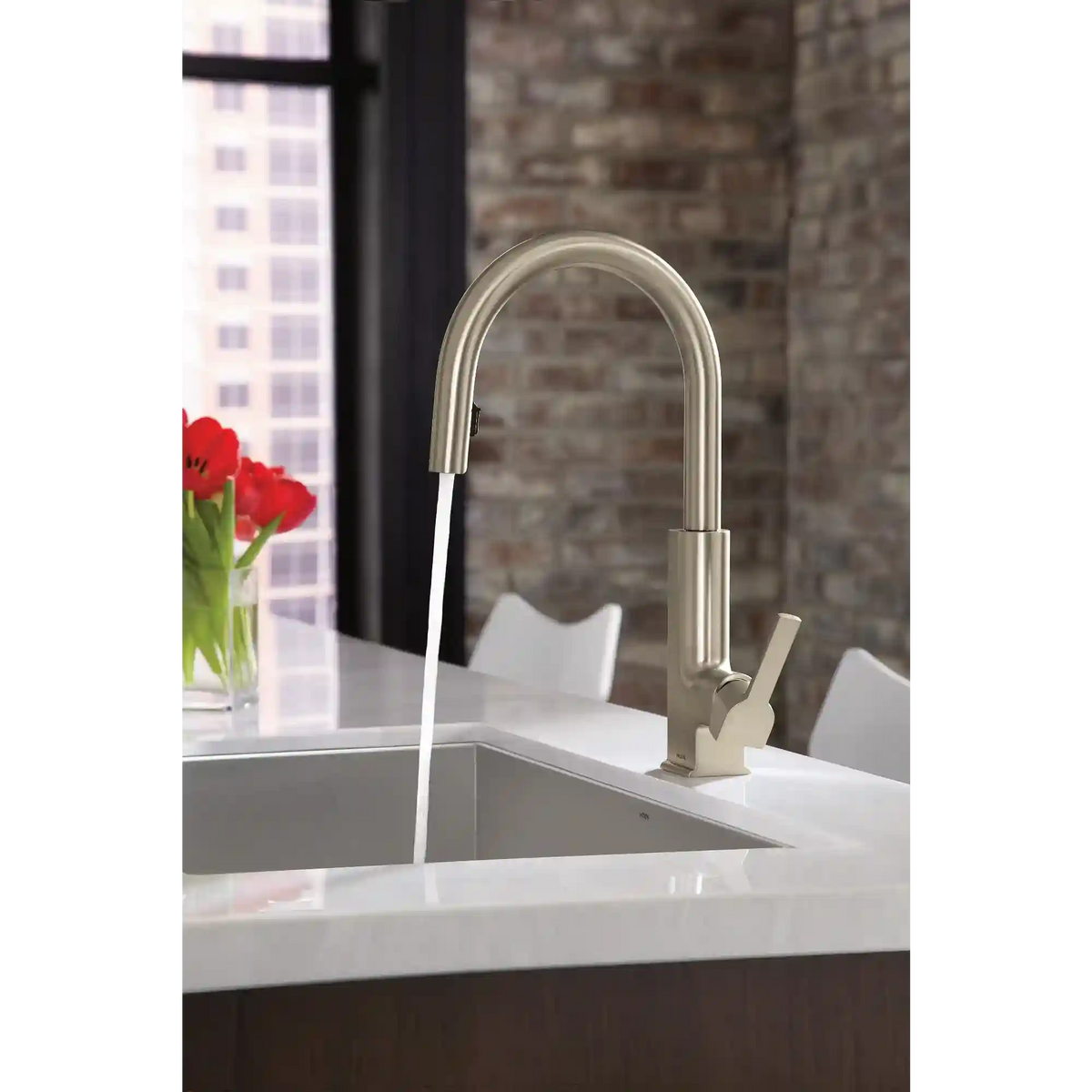 Sto One-Handle High Arc Pulldown Kitchen Faucet