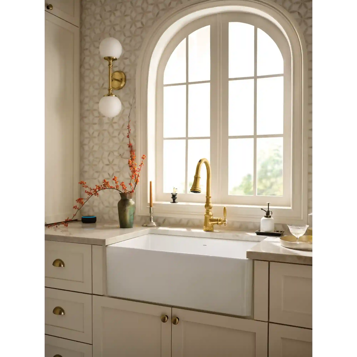 Weymouth Motion Control Smart Kitchen Faucet In - One Handle High Arc Pulldown
