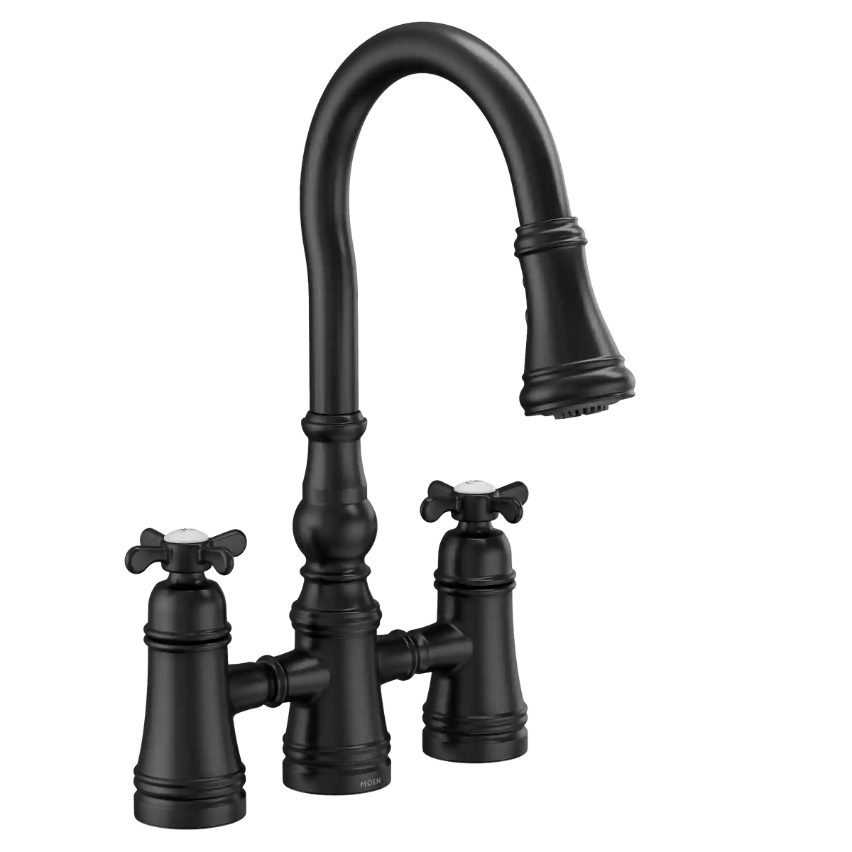 Weymouth Two-Handle High Arc Pulldown Kitchen Faucet