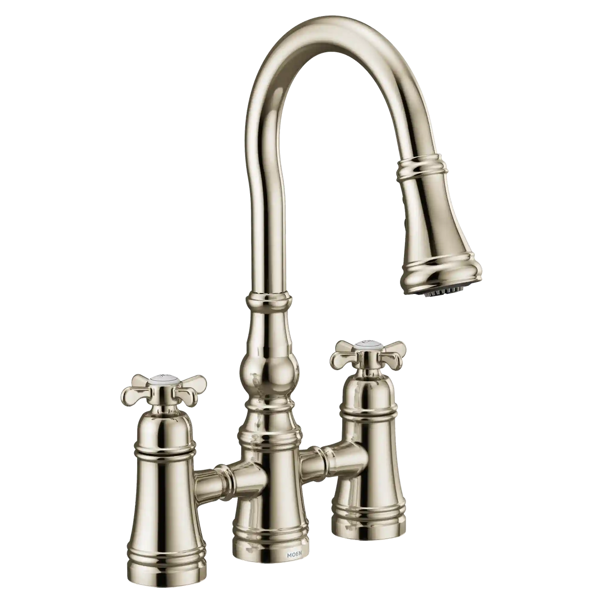 Weymouth Two-Handle High Arc Pulldown Kitchen Faucet