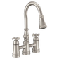Weymouth Two-Handle High Arc Pulldown Kitchen Faucet