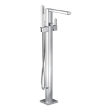 90 Degree One-Handle Tub Filler Includes Hand Shower