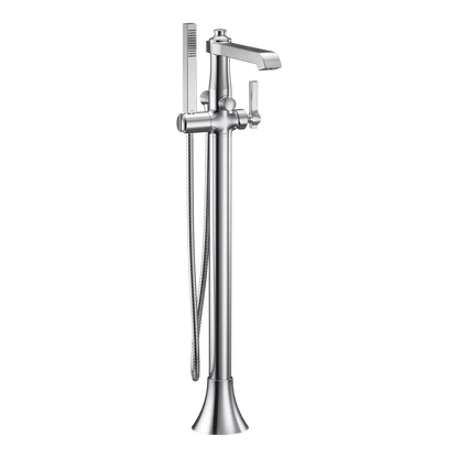 Flara One-Handle Tub Filler Includes Hand Shower