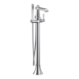 Flara One-Handle Tub Filler Includes Hand Shower