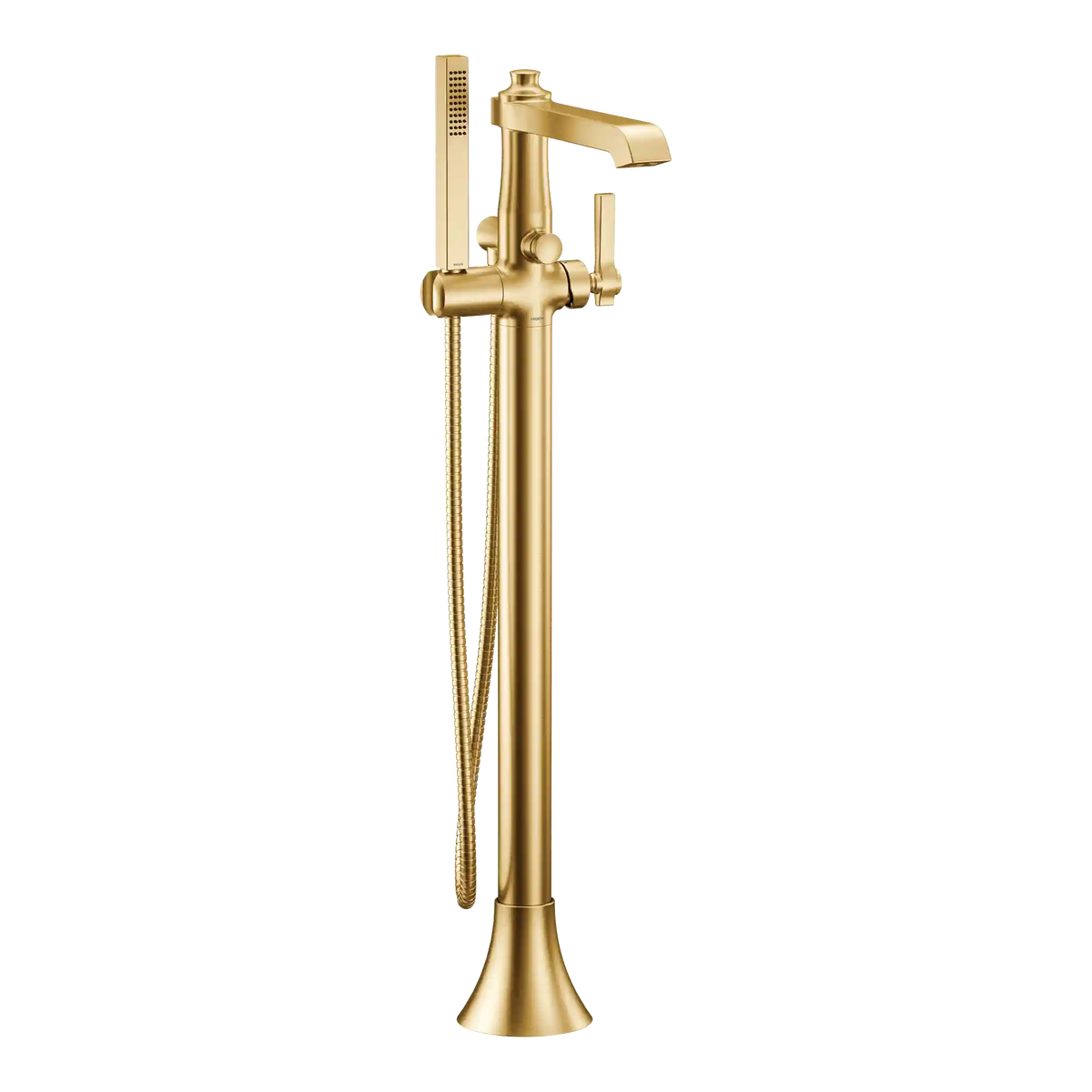 Flara One-Handle Tub Filler Includes Hand Shower