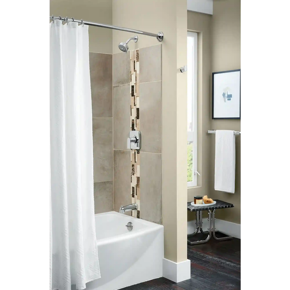 Curved Shower Rods Adjustable Curved Shower Rod