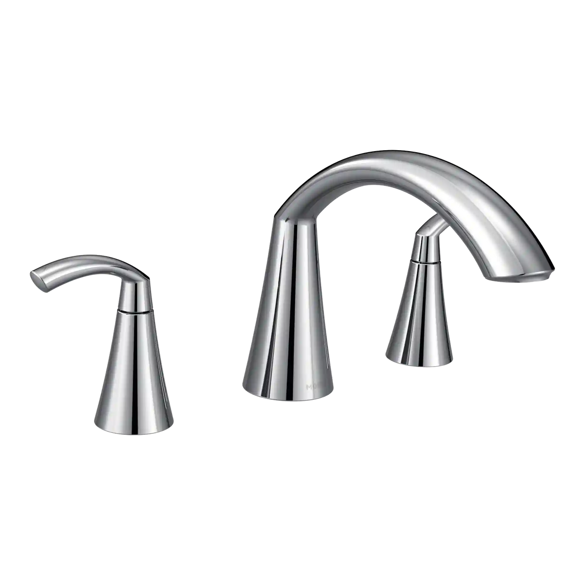 Glyde Two-Handle High Arc Roman Tub Faucet