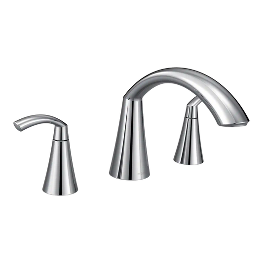 Glyde Two-Handle High Arc Roman Tub Faucet
