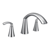 Glyde Two-Handle High Arc Roman Tub Faucet
