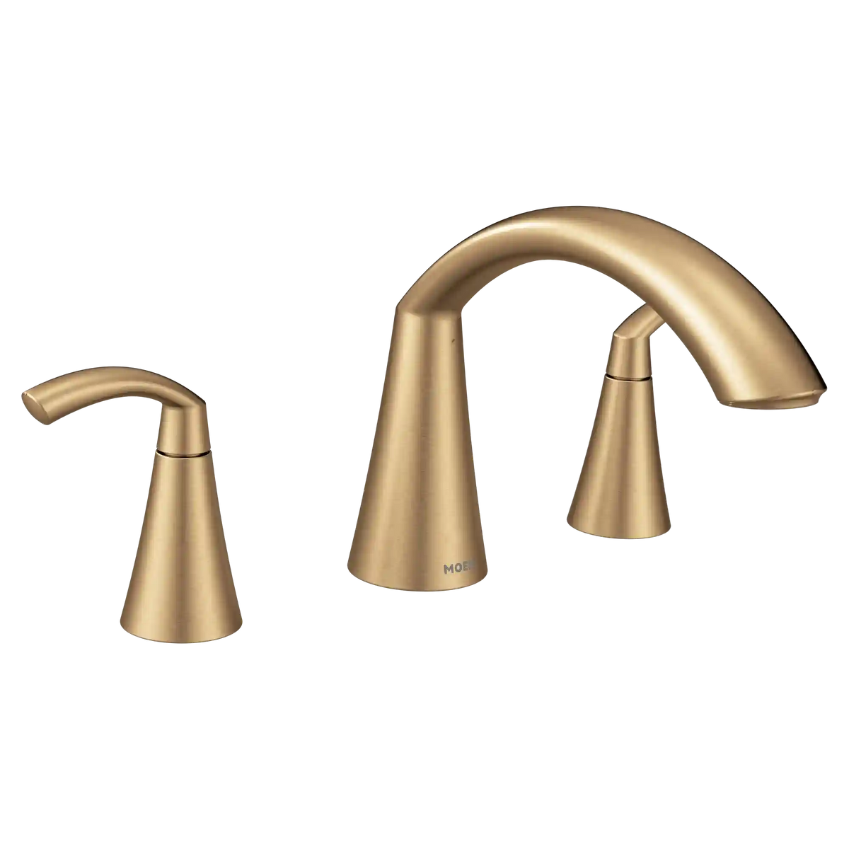 Glyde Two-Handle High Arc Roman Tub Faucet