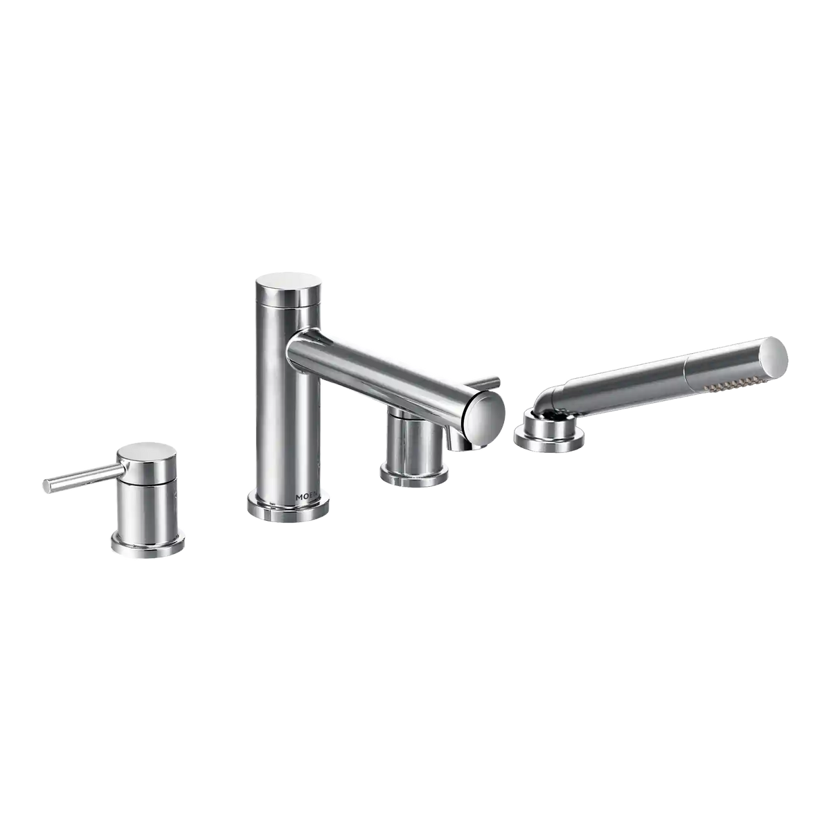 Align Two-Handle Diverter Roman Tub Faucet Including Handheld Shower