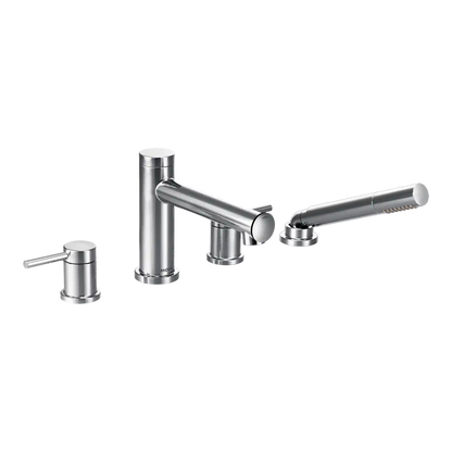 Align Two-Handle Diverter Roman Tub Faucet Including Handheld Shower