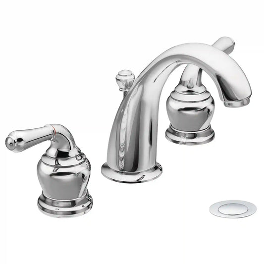 Monticello Two-Handle High Arc Widespread Bathroom Faucet
