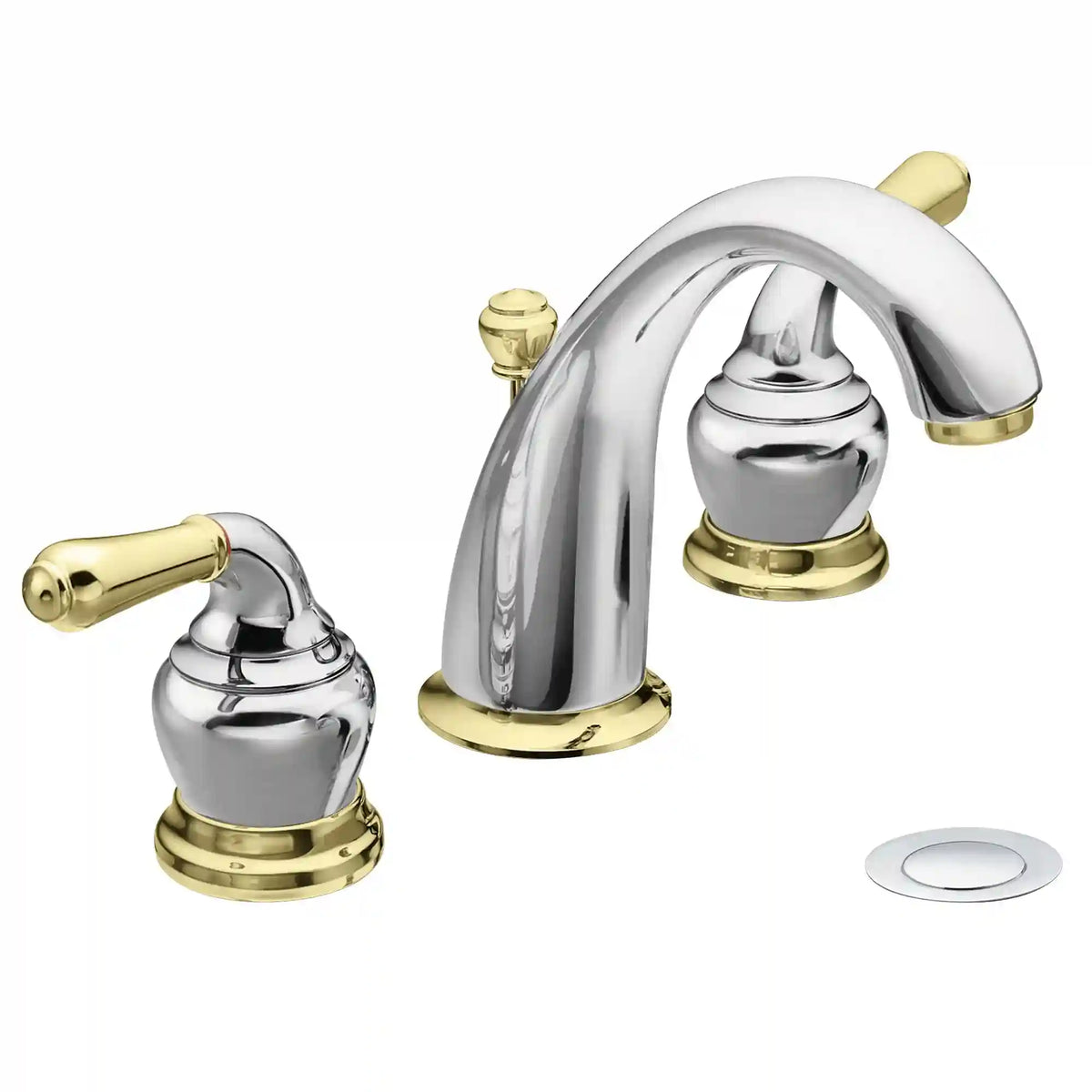 Monticello Two-Handle High Arc Widespread Bathroom Faucet