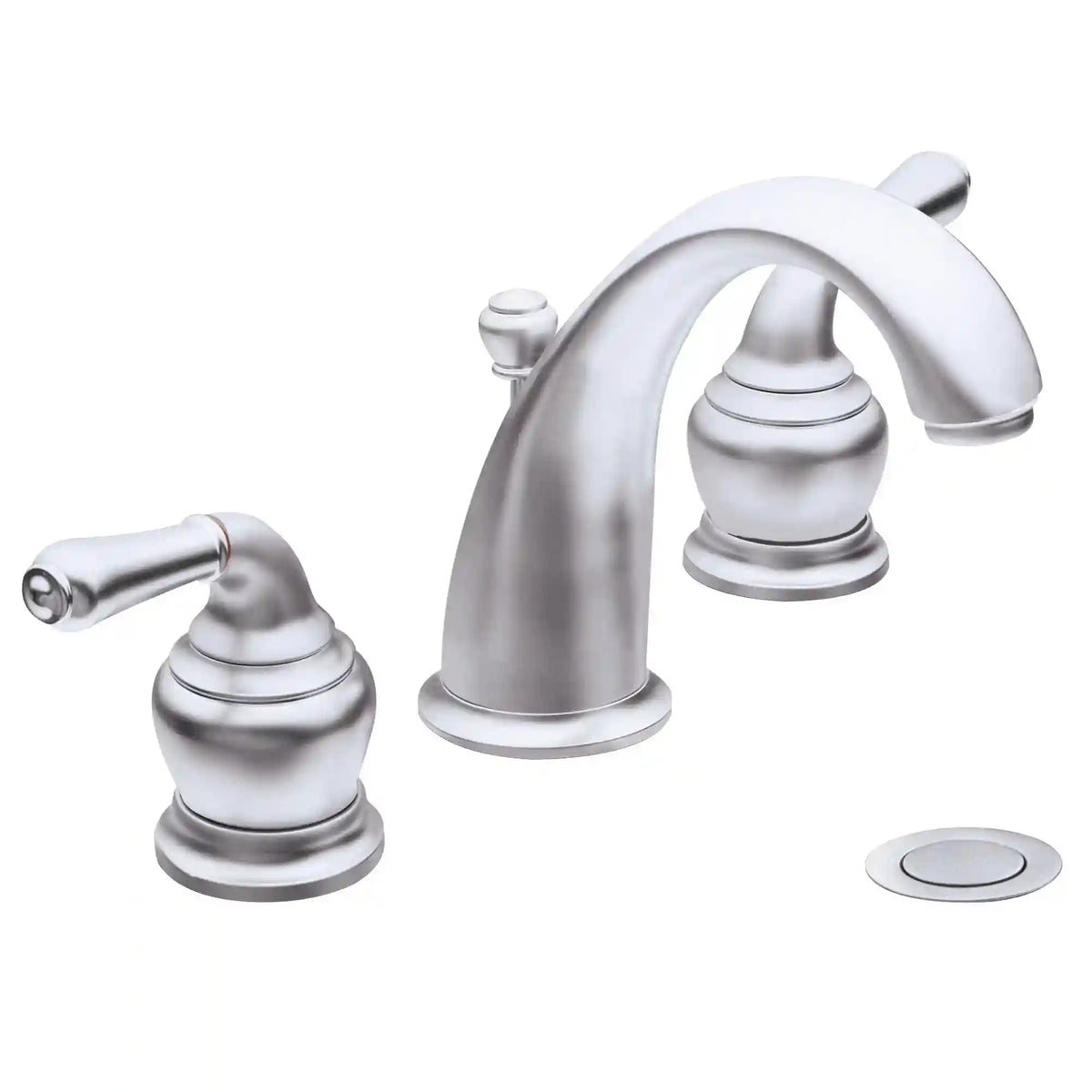 Monticello Two-Handle High Arc Widespread Bathroom Faucet
