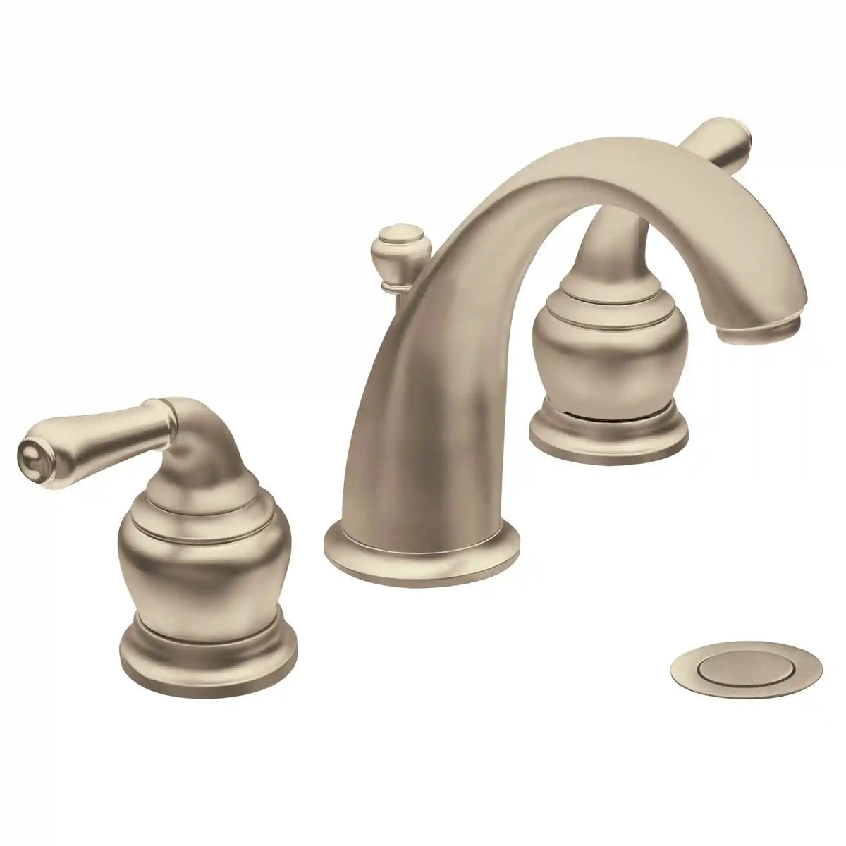 Monticello Two-Handle High Arc Widespread Bathroom Faucet