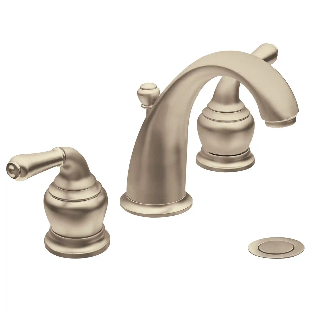 Monticello Two-Handle High Arc Widespread Bathroom Faucet