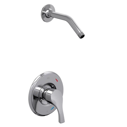 Ash Chrome cycling shower only
