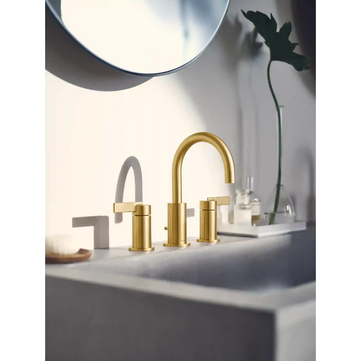 Cia Two-Handle High Arc Bathroom Faucet
