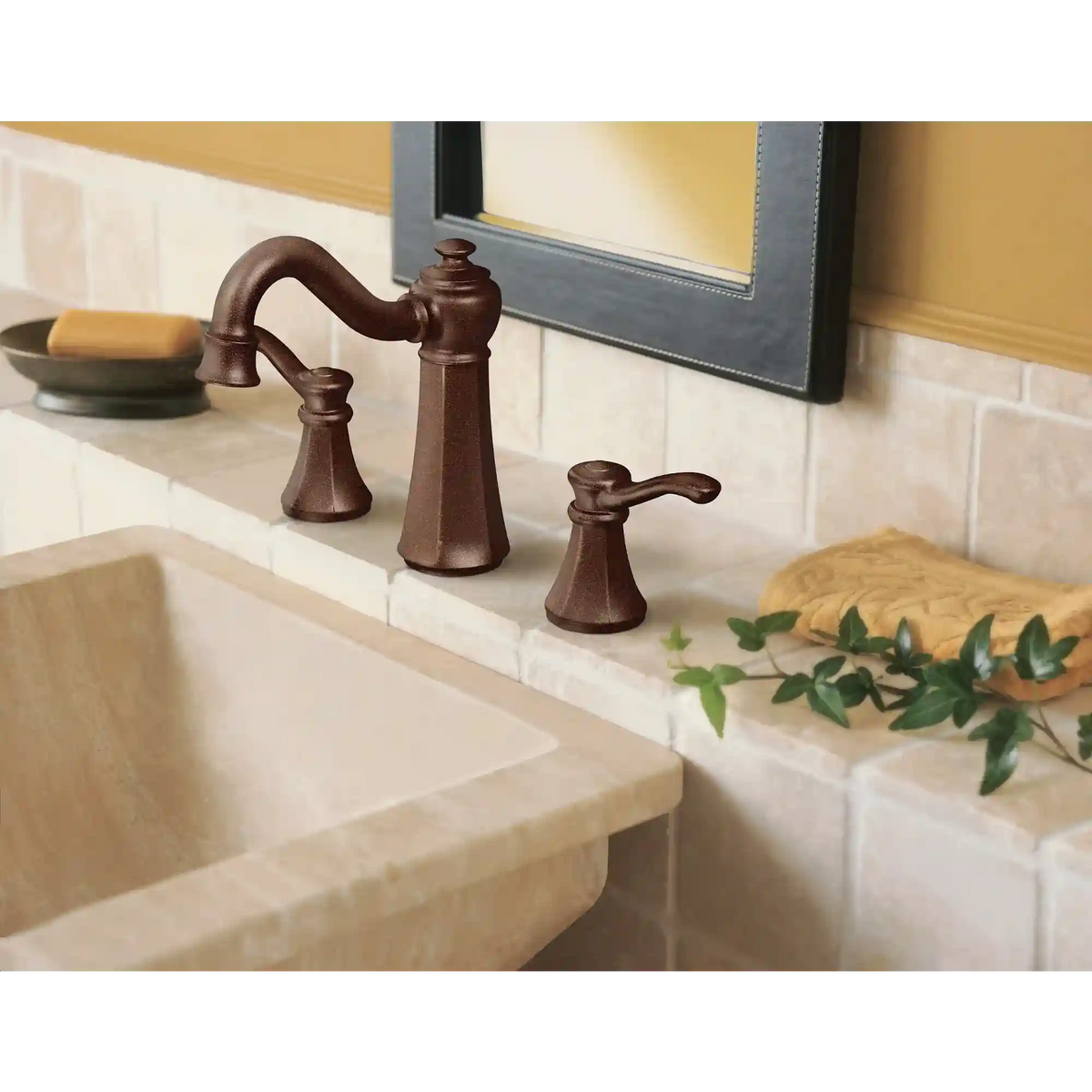 Vestige Two-Handle High Arc Bathroom Faucet