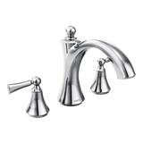 Wynford Two-Handle Non-Diverter Roman Tub Faucet