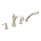 Wynford Two-Handle Diverter Roman Tub Faucet Including Handheld Shower