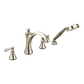 Wynford Two-Handle Diverter Roman Tub Faucet Including Handheld Shower