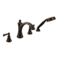 Wynford Two-Handle Diverter Roman Tub Faucet Including Handheld Shower