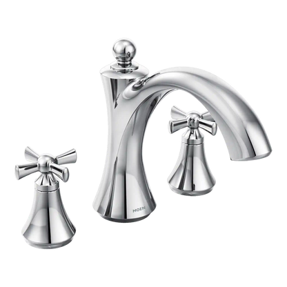 Wynford Two-Handle Non-Diverter Roman Tub Faucet
