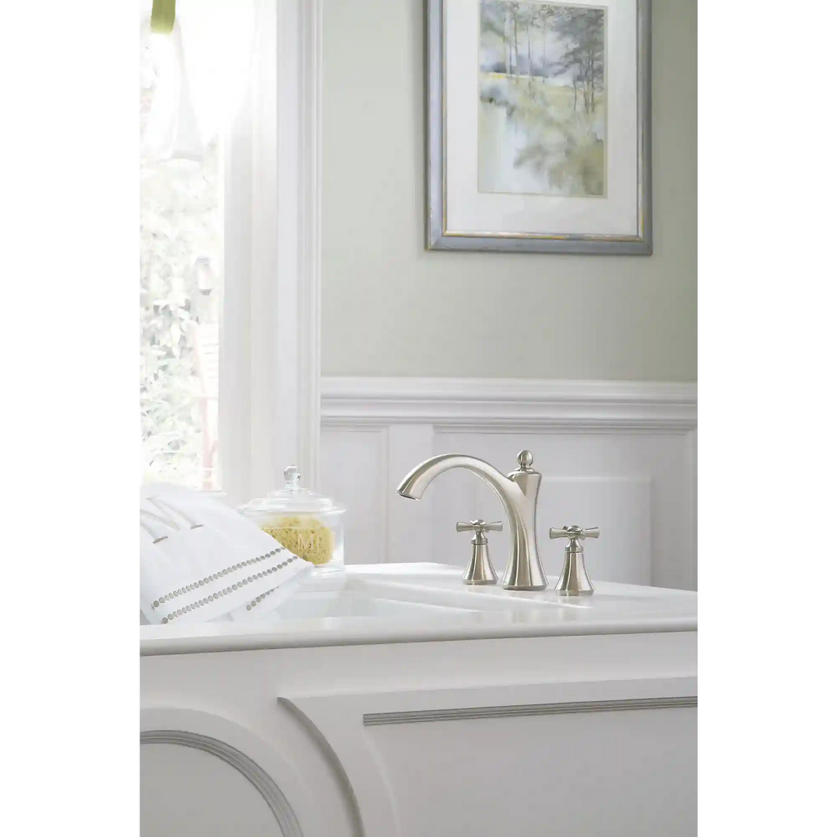 Wynford Two-Handle Non-Diverter Roman Tub Faucet