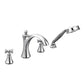 Wynford Two-Handle Diverter Roman Tub Faucet Including Handheld Shower
