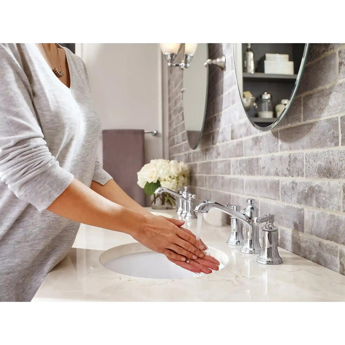 Dartmoor Two-Handle High Arc Bathroom Faucet