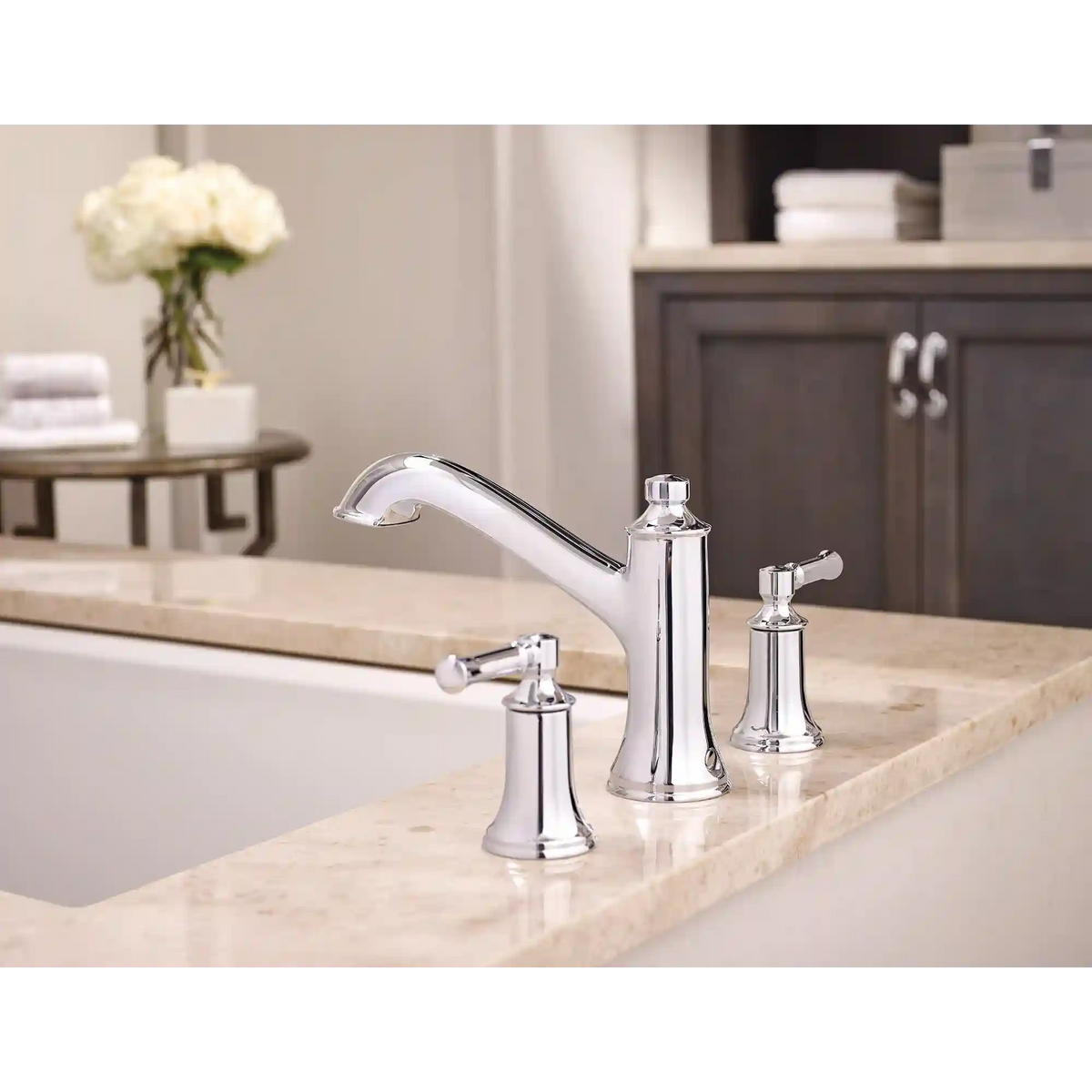 Dartmoor Two-Handle High Arc Roman Tub Faucet