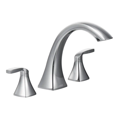 Voss Two-Handle High Arc Roman Tub Faucet