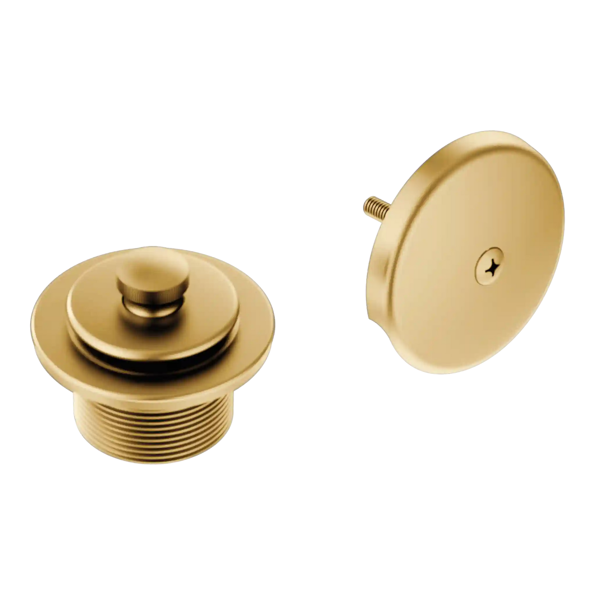 Moen Push-N-Lock Tub Drain Kit with 1-1/2" Threads