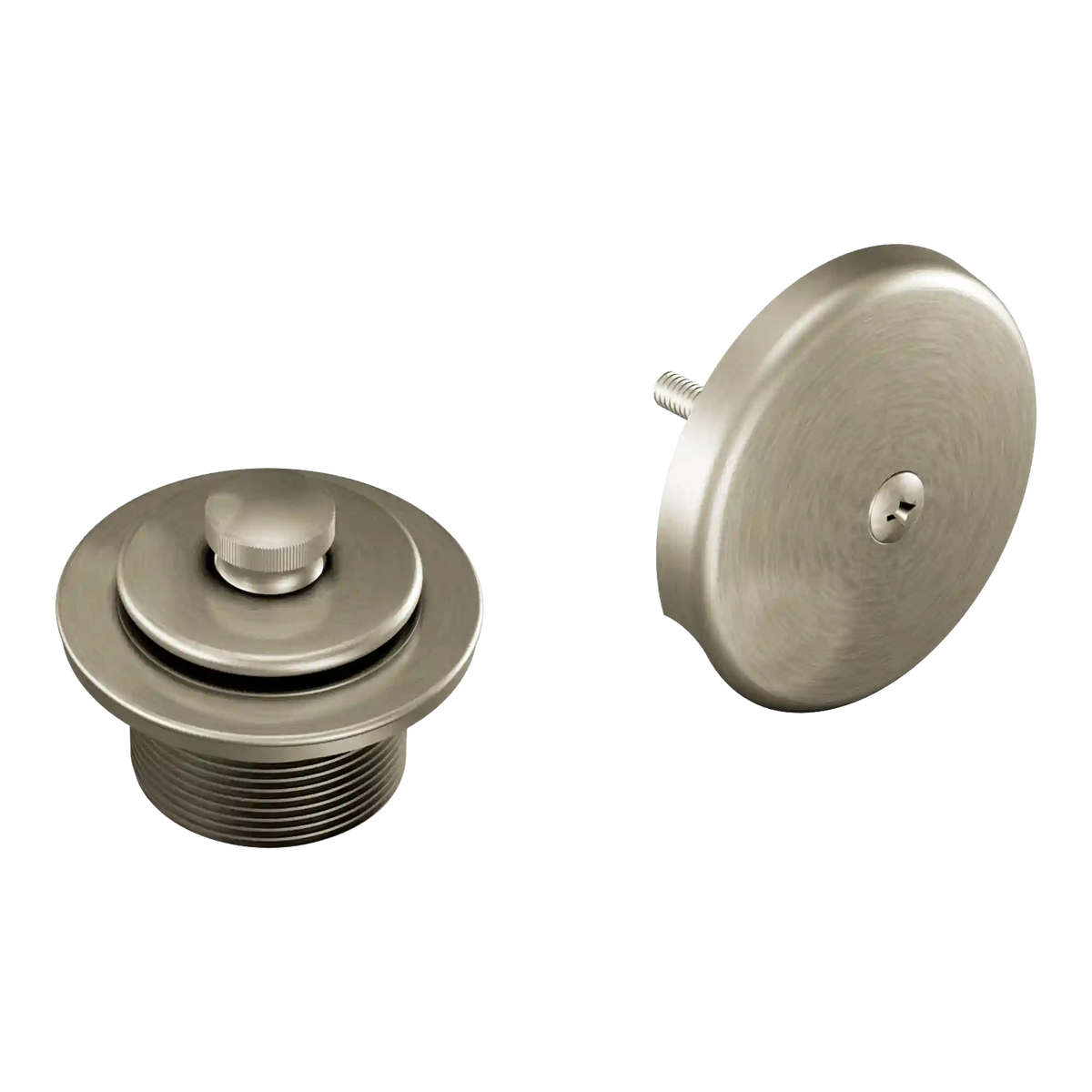 Moen Push-N-Lock Tub Drain Kit with 1-1/2" Threads