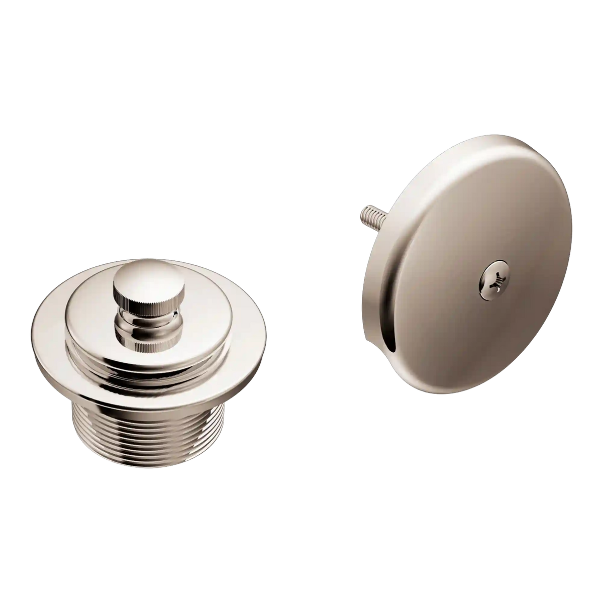 Moen Push-N-Lock Tub Drain Kit with 1-1/2" Threads