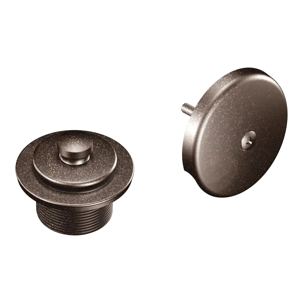 Moen Push-N-Lock Tub Drain Kit with 1-1/2" Threads
