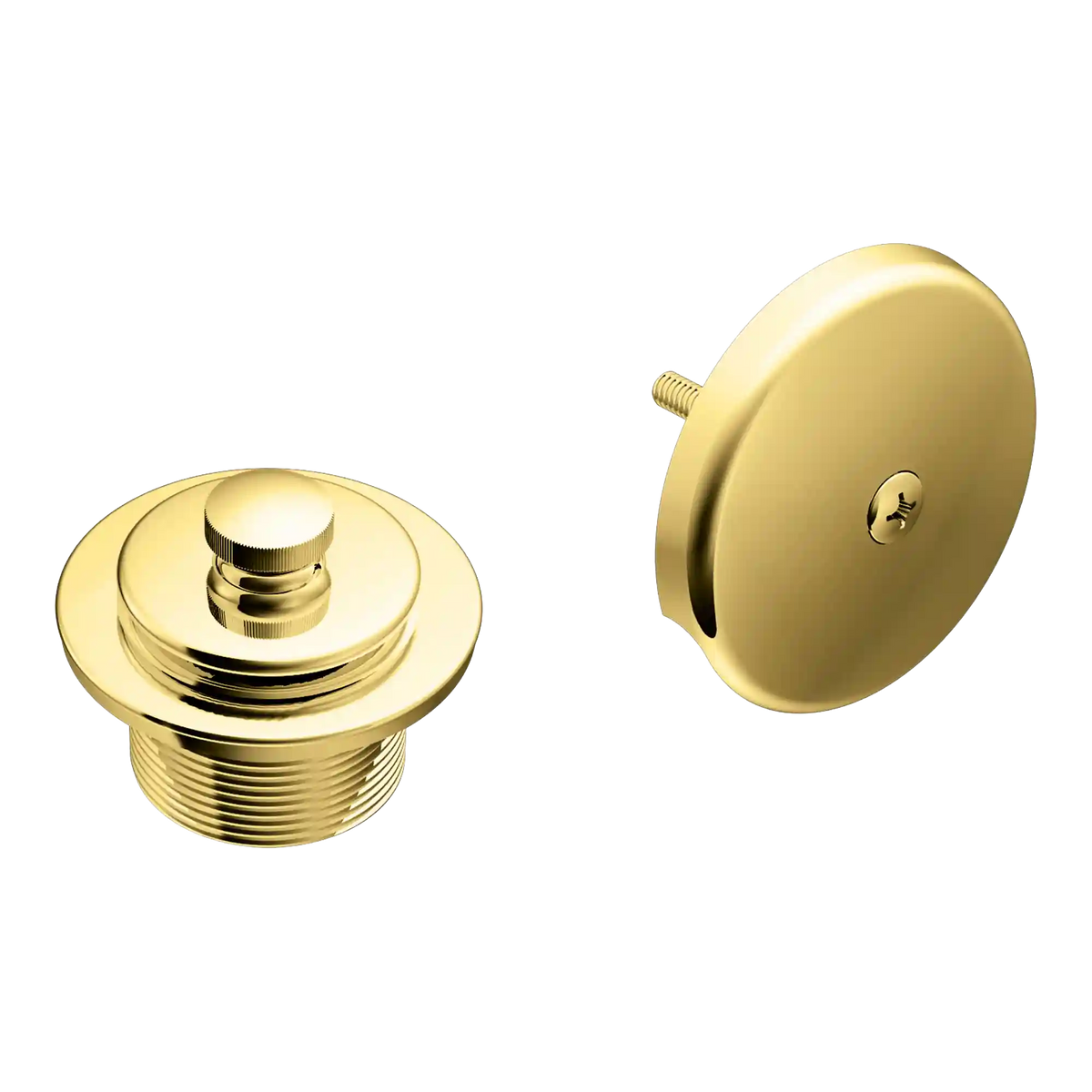 Moen Push-N-Lock Tub Drain Kit with 1-1/2" Threads