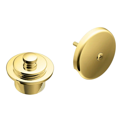 Moen Push-N-Lock Tub Drain Kit with 1-1/2" Threads