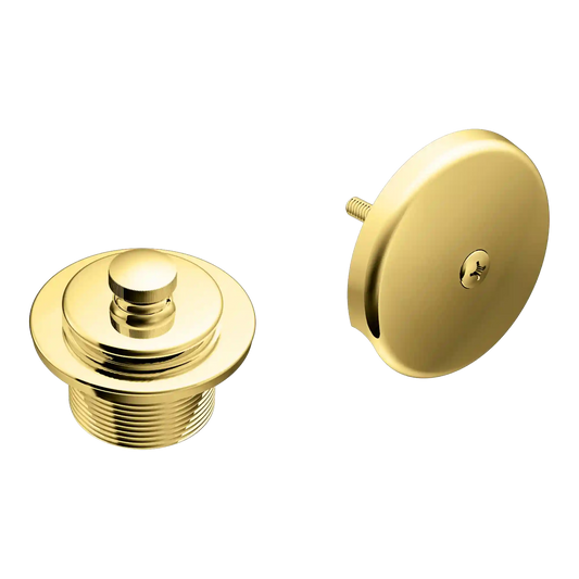 Moen Push-N-Lock Tub Drain Kit with 1-1/2" Threads