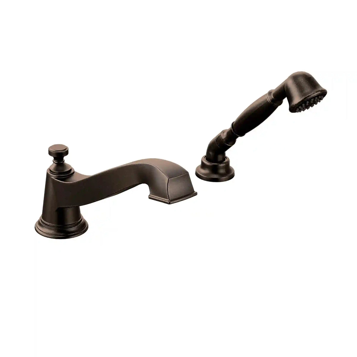 Rothbury Low Arc Roman Tub Faucet Includes Hand Shower