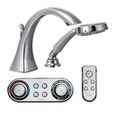 Voss High Arc Roman Tub Faucet Includes Hand Shower