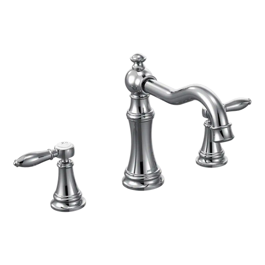 Weymouth Two-Handle High Arc Roman Tub Faucet